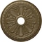 Ekena Millwork Bristol Ceiling Medallion (Fits Canopies up to 3 7/8"), 23 1/2"OD x 3 7/8"ID x 1"P, Mississippi Mud CM23BIMMF - alternate 1
